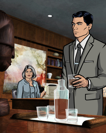 Illustration for article titled Murder, Martinis, & Mundanity: The Office Politics of Archer